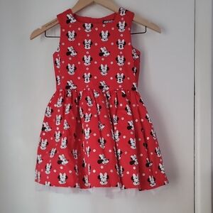 Disney Red Minnie Mouse Casual Dress